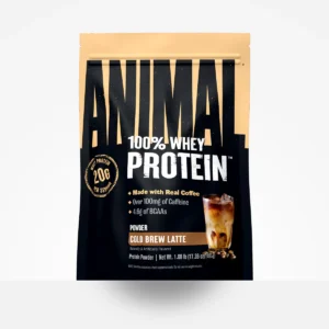 Animal Isolate Loaded Whey Cold Brew Latte Protein (540g)