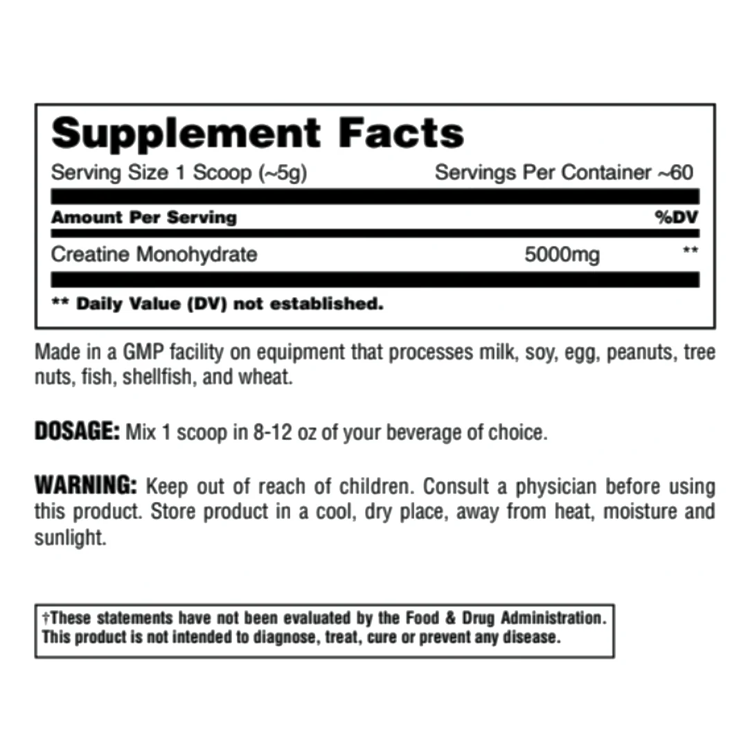 Animal Micronized Creatine Powder 300g - Image 5