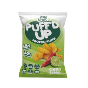 Into Snax Puffed Up Protein Puffs - Chili Lime Box of 20