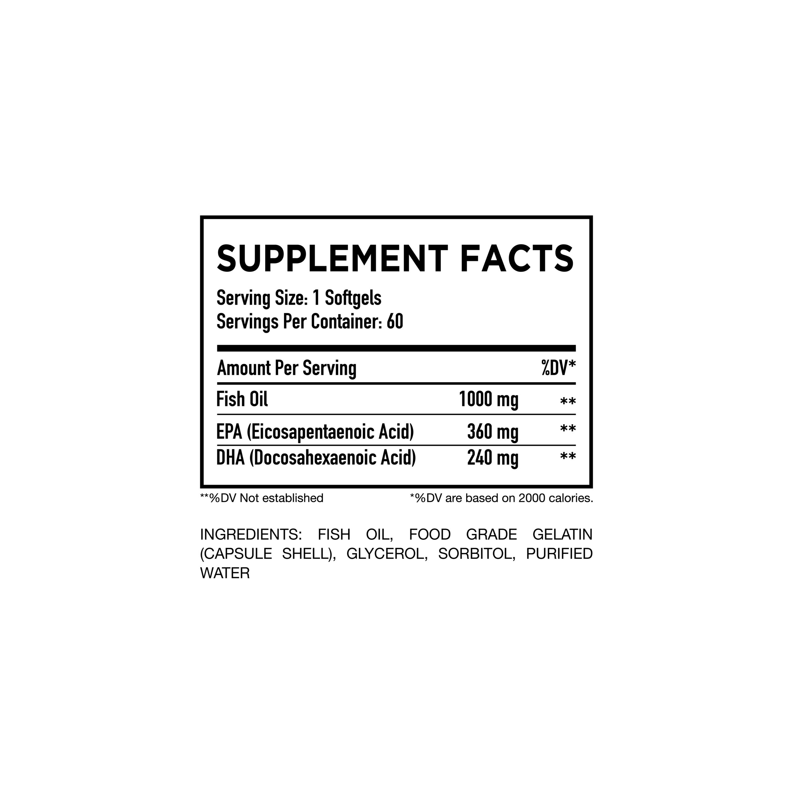Double strength omega 3 fish oil - Image 5