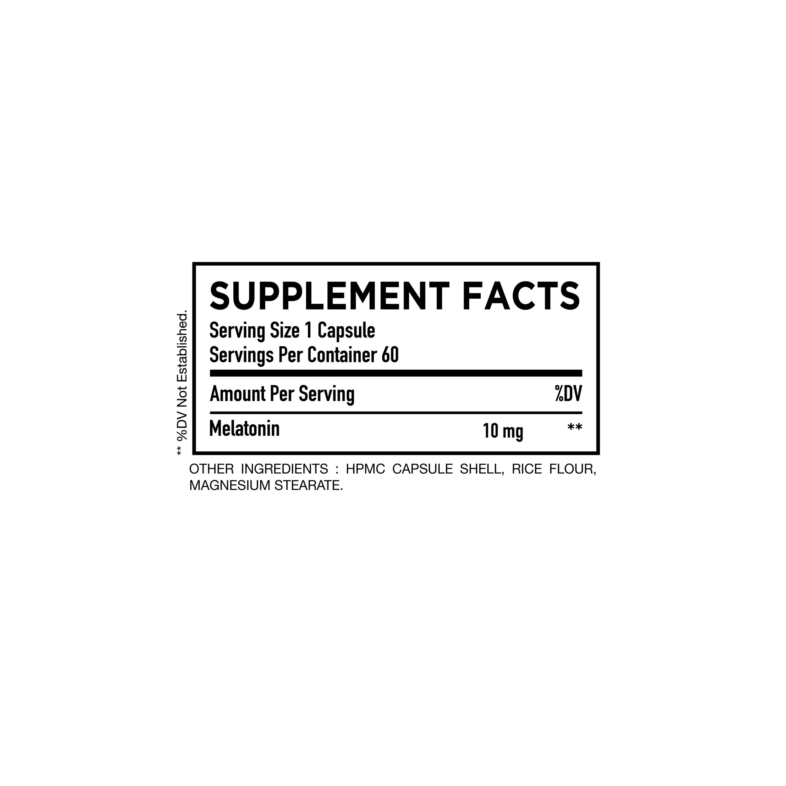 Melatonin 10mg - Image 5